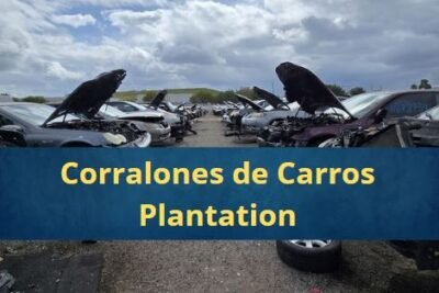 Corralones de Carros en Plantation Florida Cerca de Mi